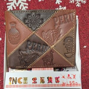 Free People Brown Leather Wallet